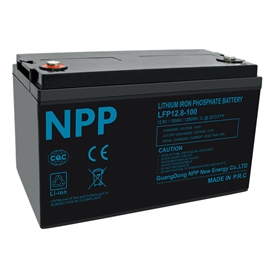 NPP Power Lithium-batteri 12V/100Ah (Bluetooth)